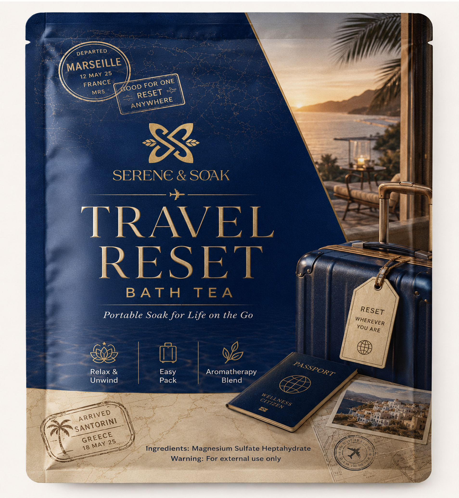 Travel Reset Bath Tea